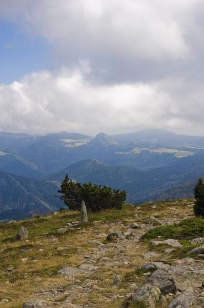 Sur les pentes du Mt Mezenc